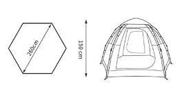 Camping tent TSL601